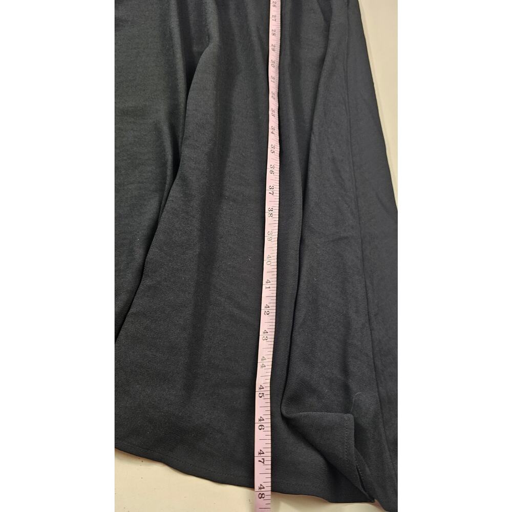Halogen 1X black minimalist cinch waist shift dress basic summer casual career - Picture 9 of 9